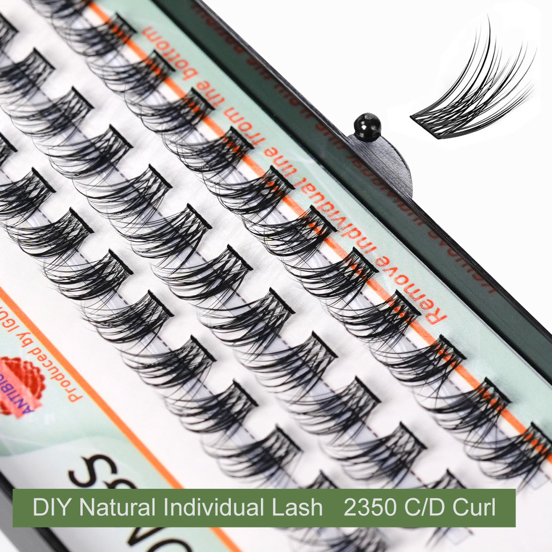 OEM ODM Lash Clusters DIY Indi - Eyelash Extension Logo recension och pris
