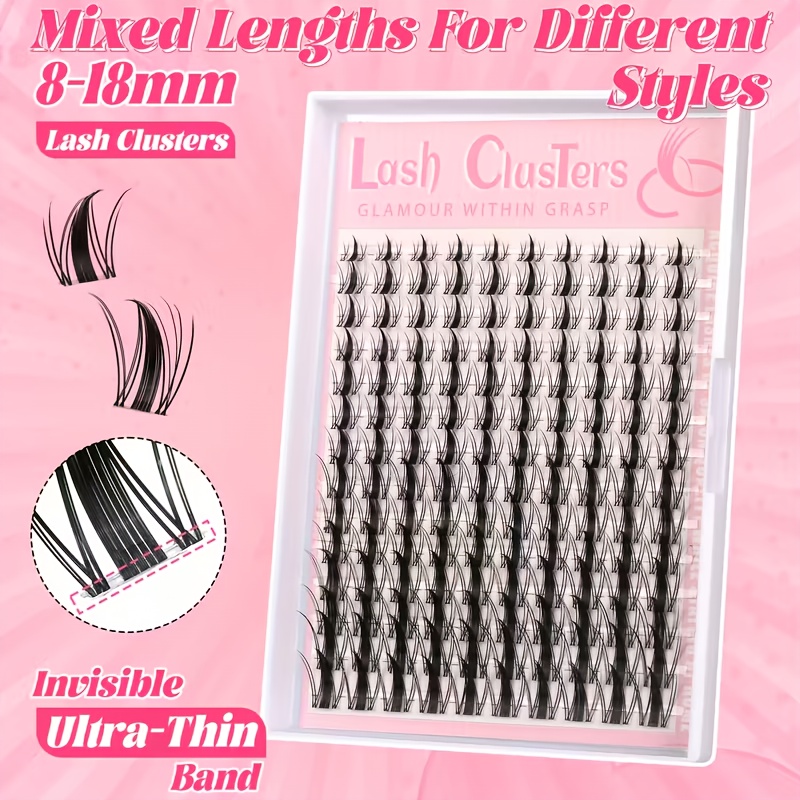 140pcs Fairy Eyelash 8-18mm Ma - Eyelash Extension Wet Look recension och pris