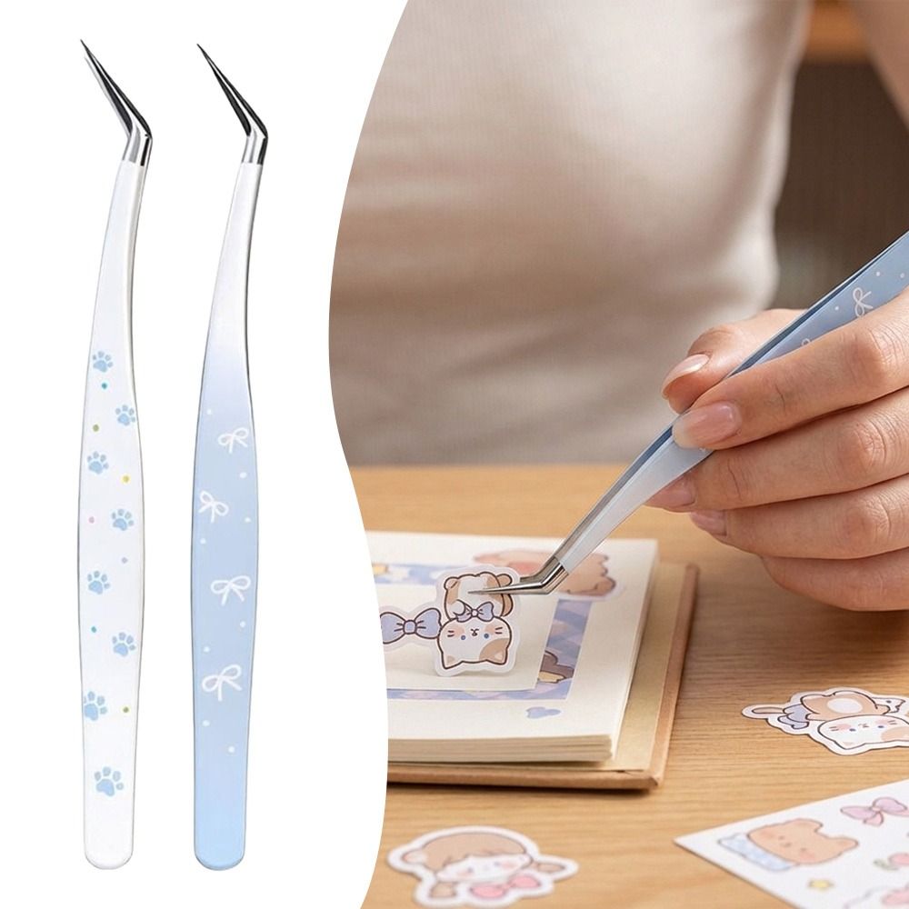 Stainless Steel Curved Sticker - Lash Mapping Sticker recension och pris