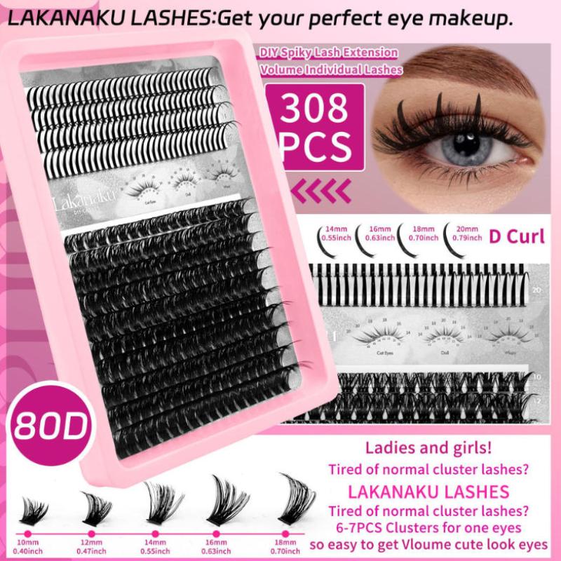 1 Set DIY Individual Eyelashes - Eyelash Extension Cluster recension och pris