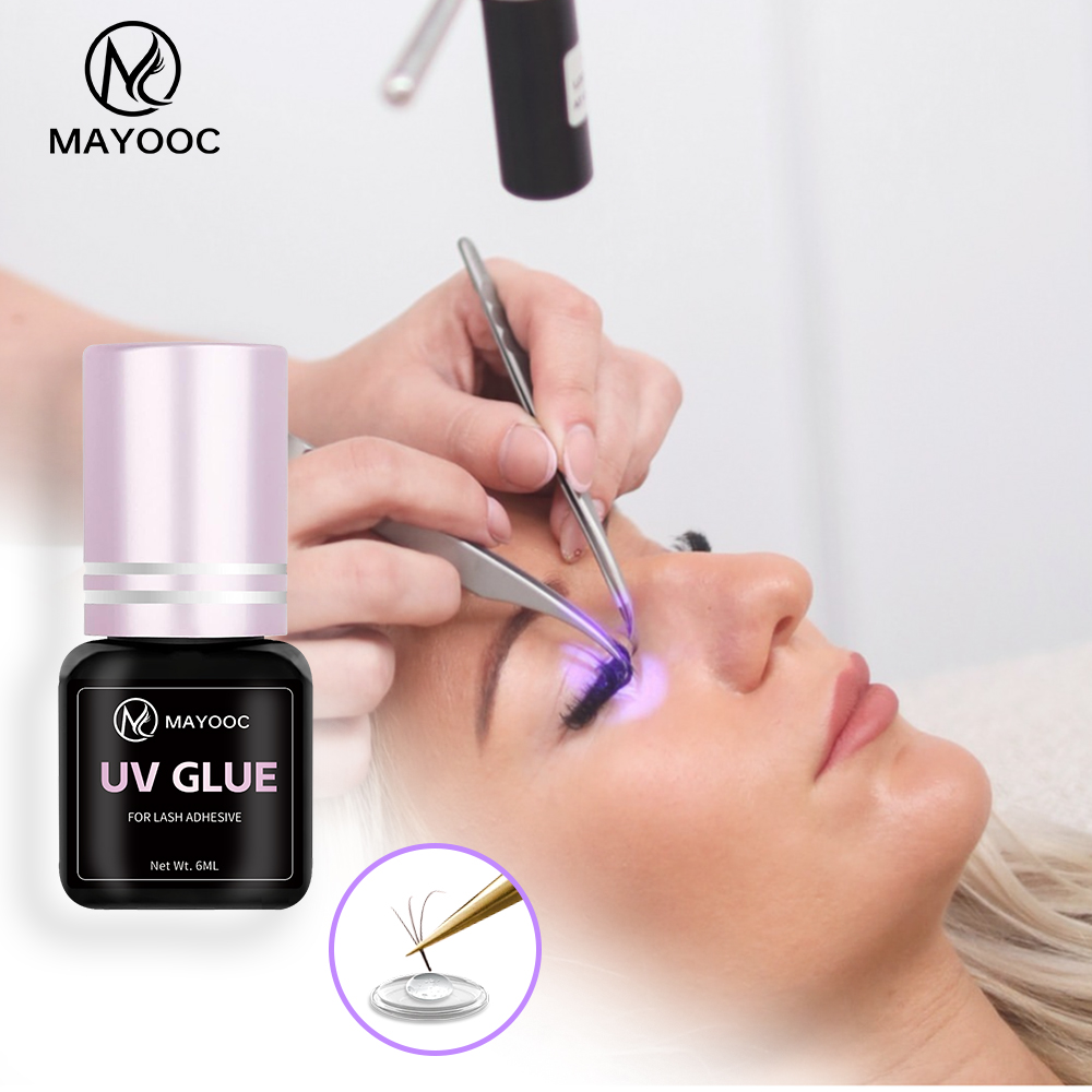 MAYOOC Fast Drying 0.1S UV Eye - Eyelash Extension Logo recension och pris