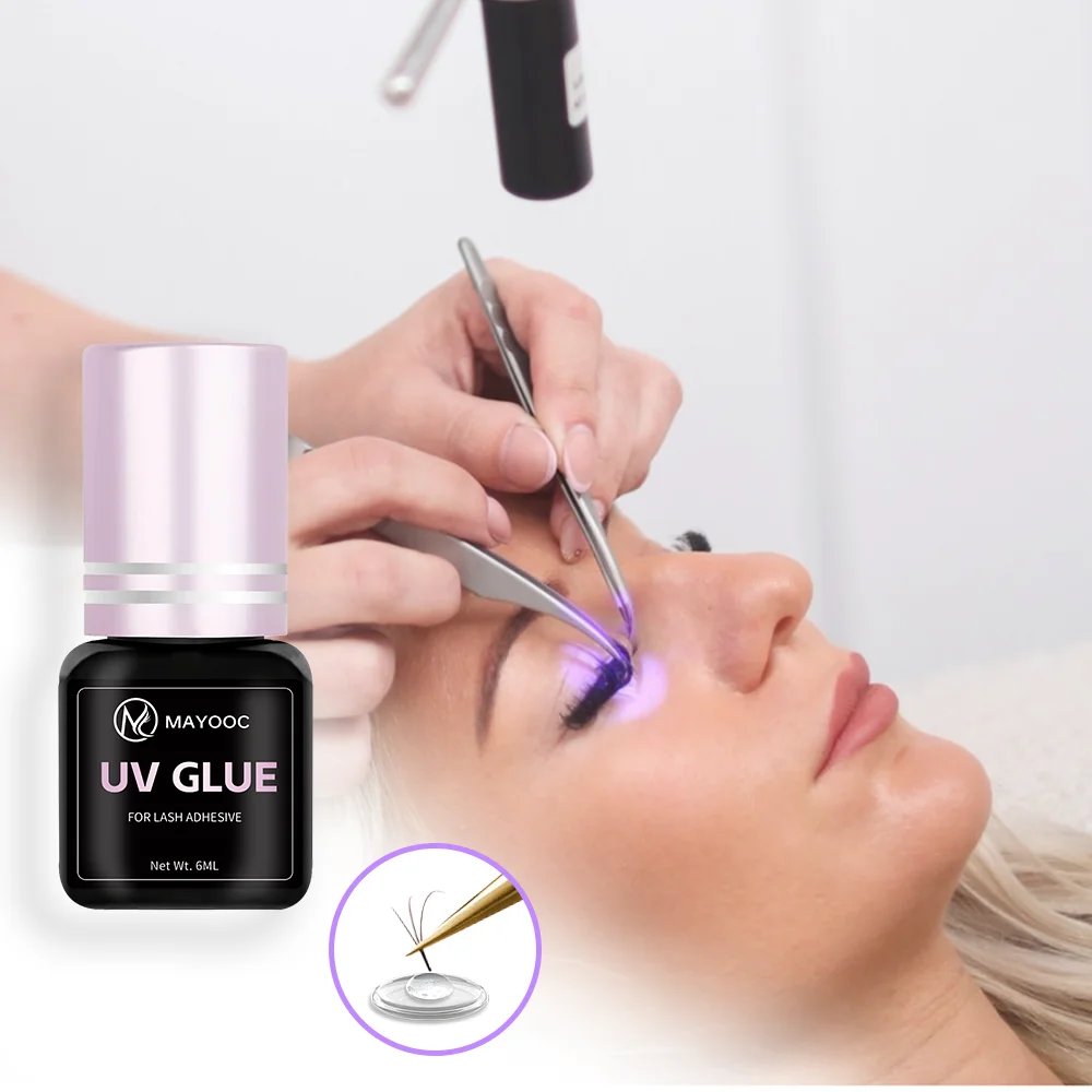 MAYOOC Fast Drying 0.1S UV Eye - Eyelash Extension Logo recension och pris