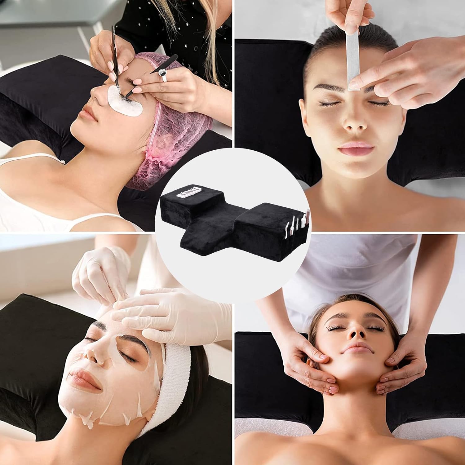 Lash Pillow Neck Support Eyela - Eyelash Extension Salon recension och pris