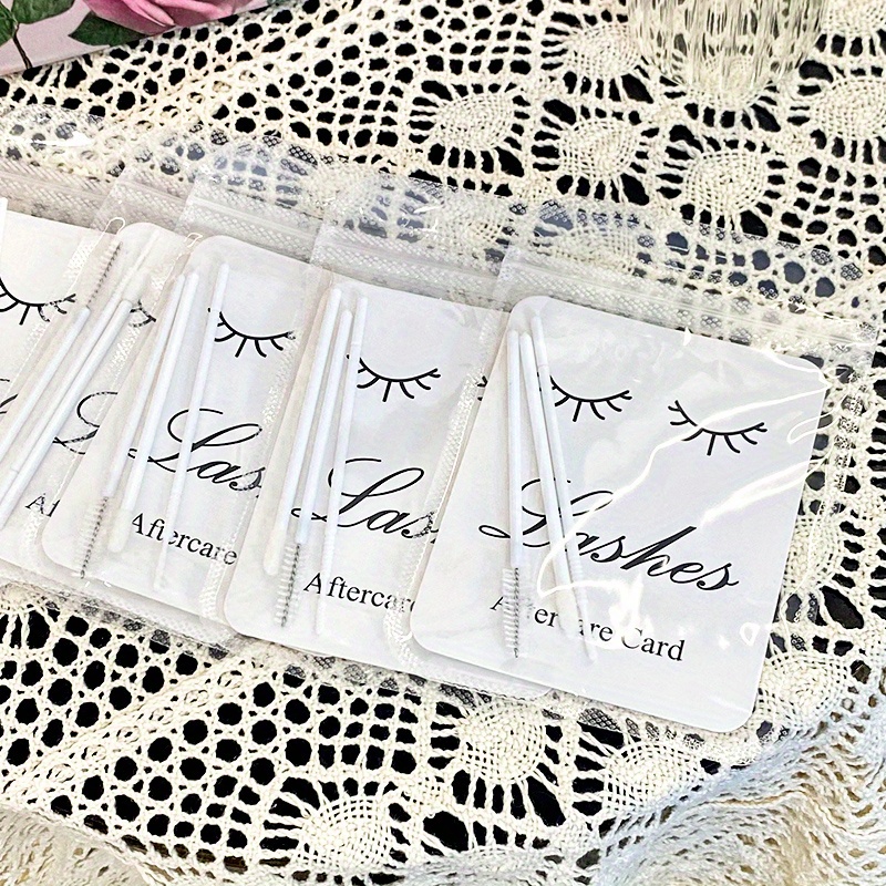 12pcs Eyelash Aftercare Kits f - Lash Mapping Sticker recension och pris