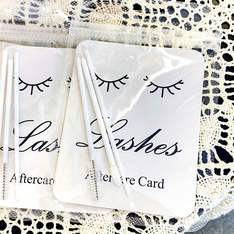 12pcs Eyelash Aftercare Kits f - Lash Mapping Sticker recension och pris