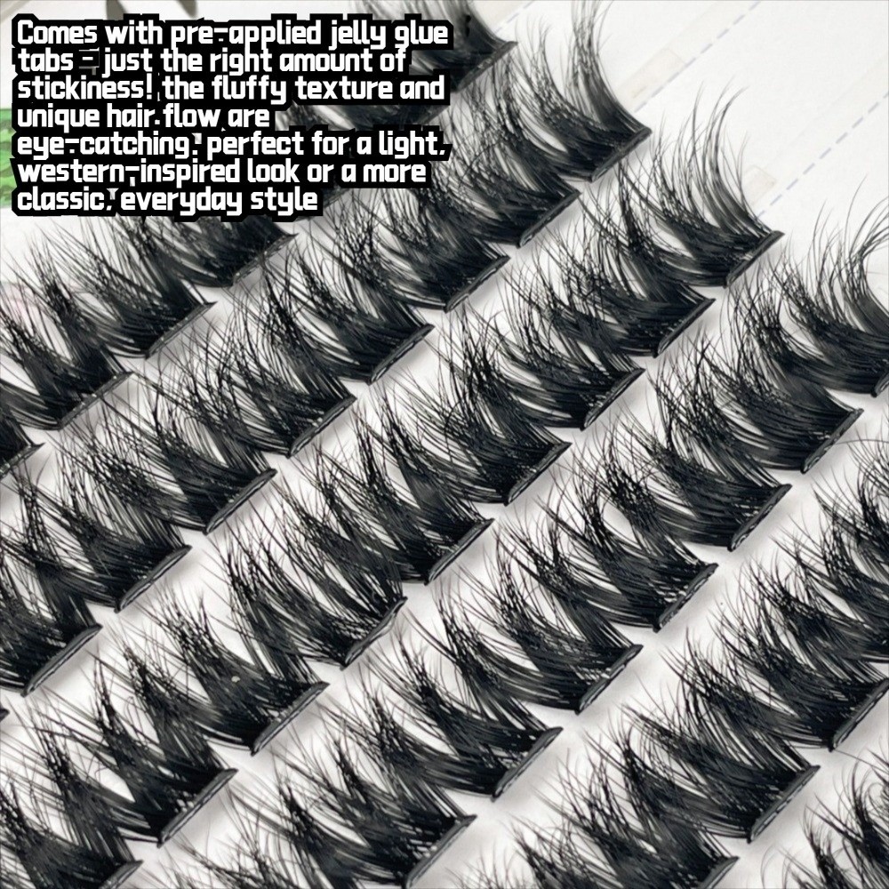 14mm Length False Eyelashes Bo - Eyelash Extension Cluster recension och pris