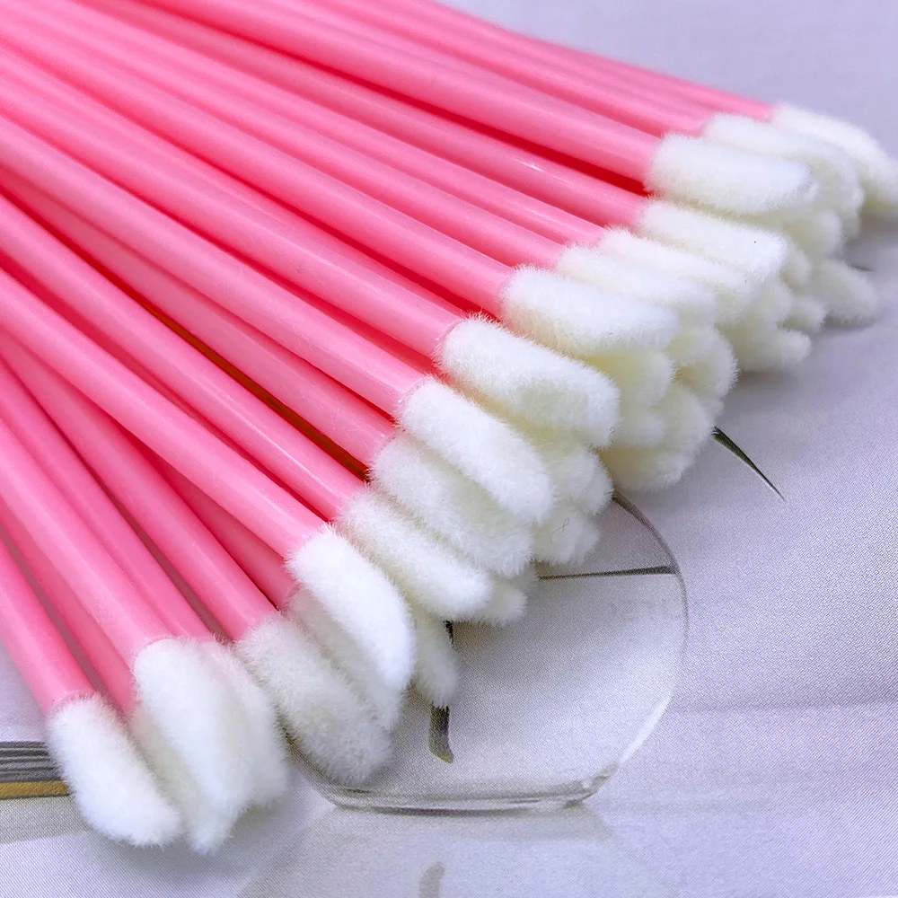 50/500Pcs Disposable Lip Brush - Eyelash Extension Salon recension och pris