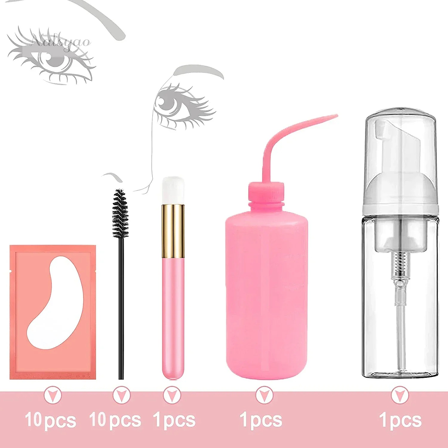 Eyelash Extension Cleaning Kit - Eyelash Extension Salon recension och pris