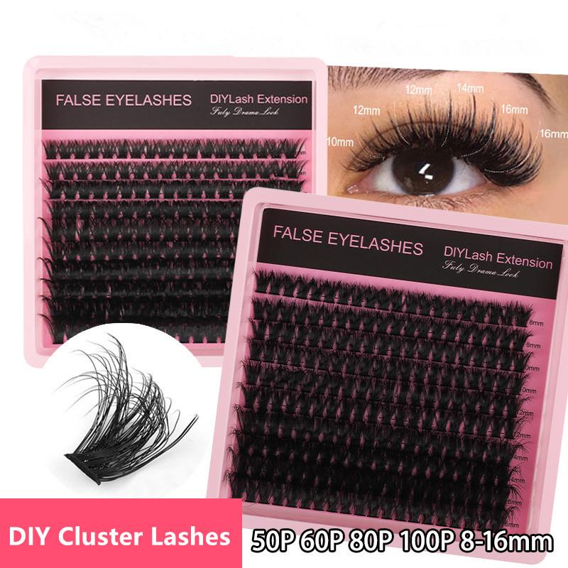 D Curl Fluffy Lash Clusters Mi - Eyelash Extension Or Extensions recension och pris