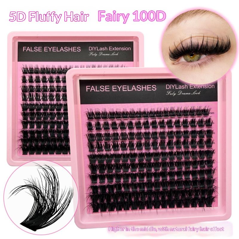 D Curl Fluffy Lash Clusters Mi - Eyelash Extension Or Extensions recension och pris