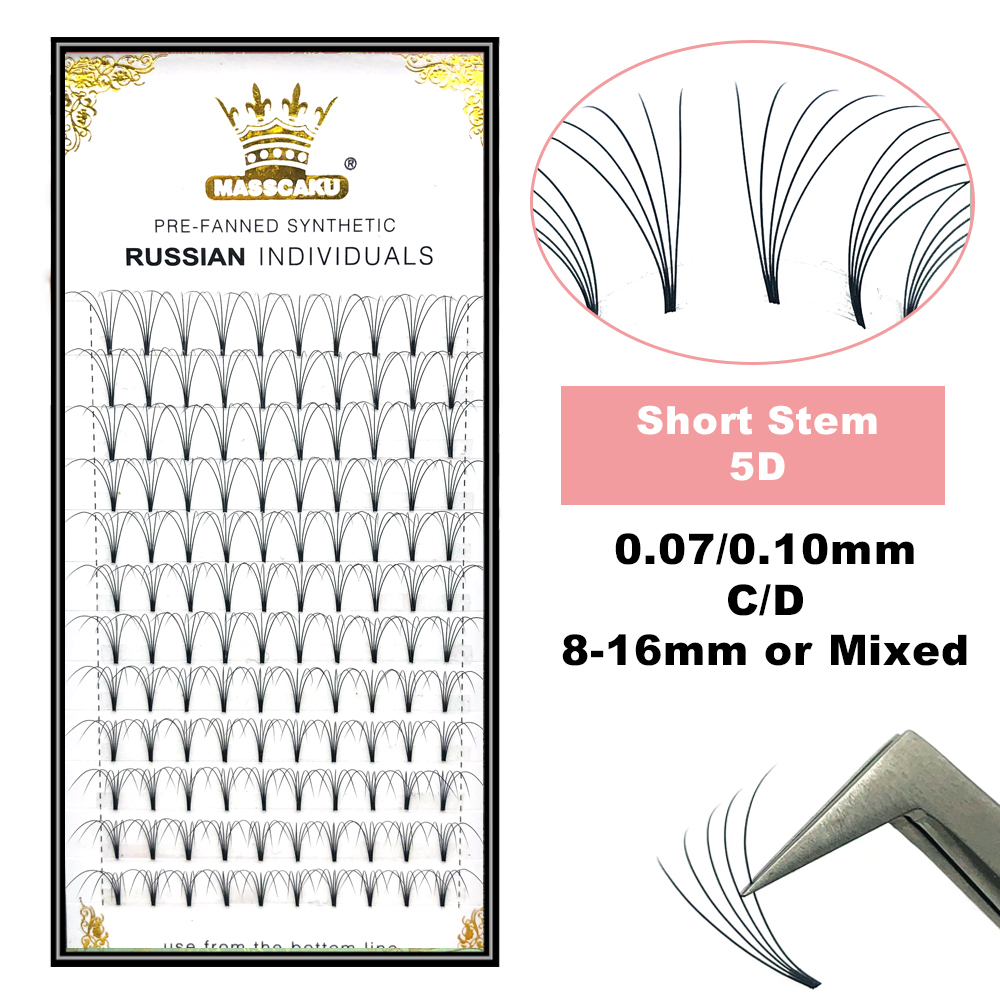 MASSCAKU Lashes Premade Wide F - Eyelash Extension Or Extensions recension och pris