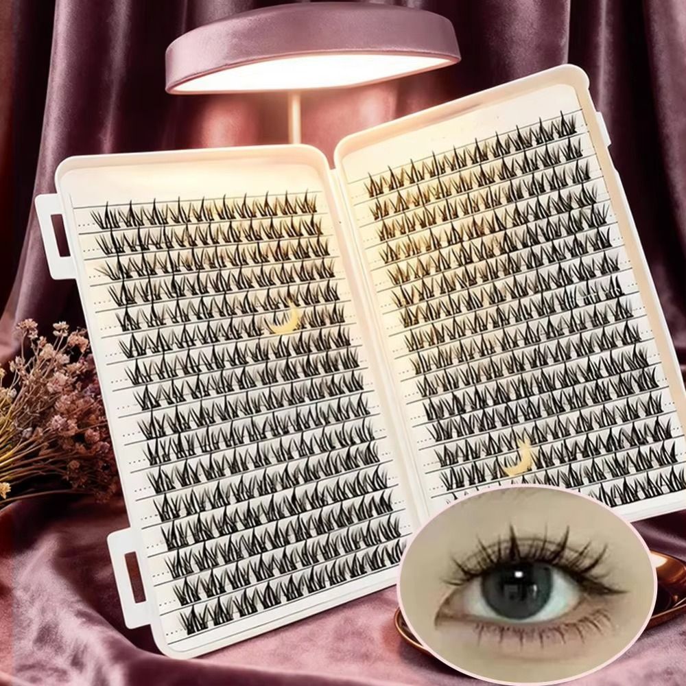 Natural Look False Eyelashes B - Eyelash Extension Cluster recension och pris
