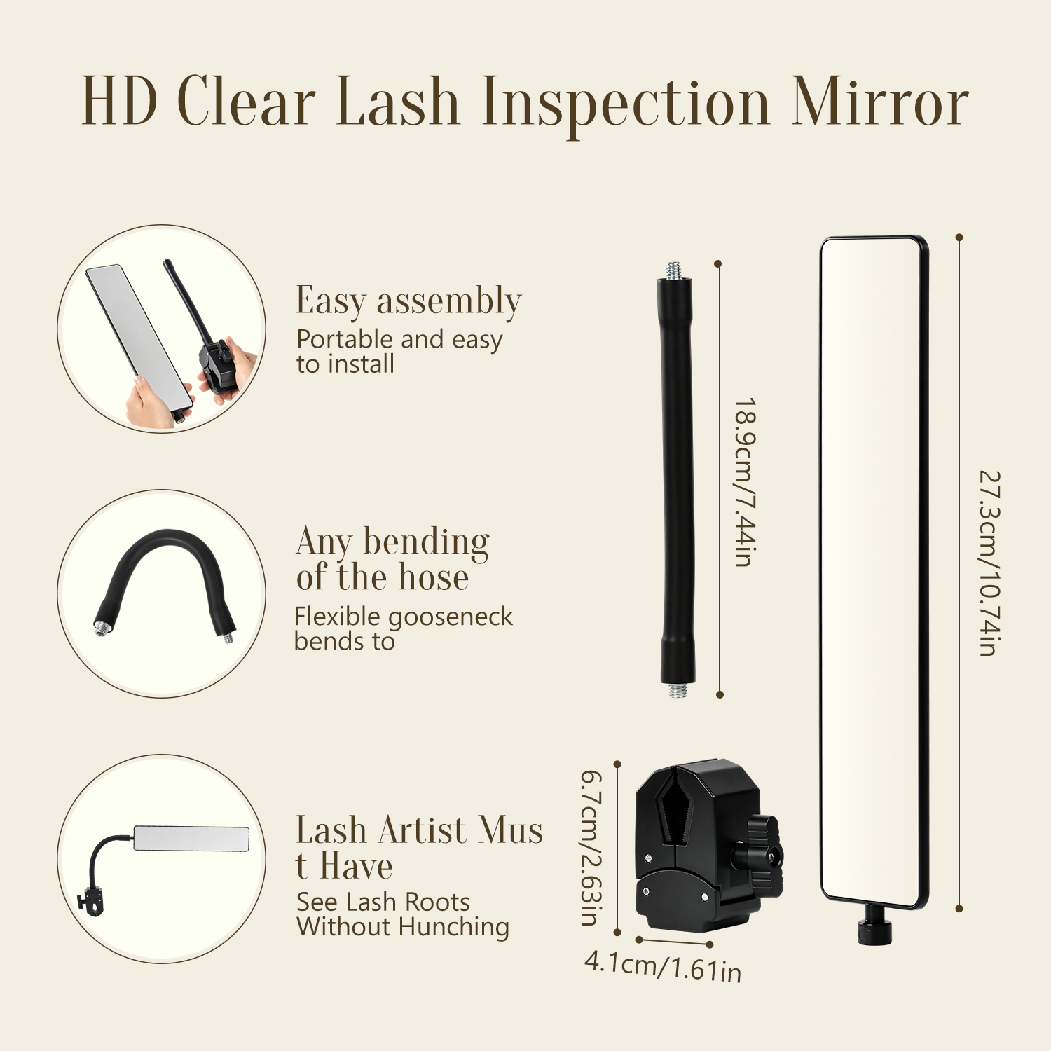 3Pcs Professional Eyelash Exte - Eyelash Extension Salon recension och pris