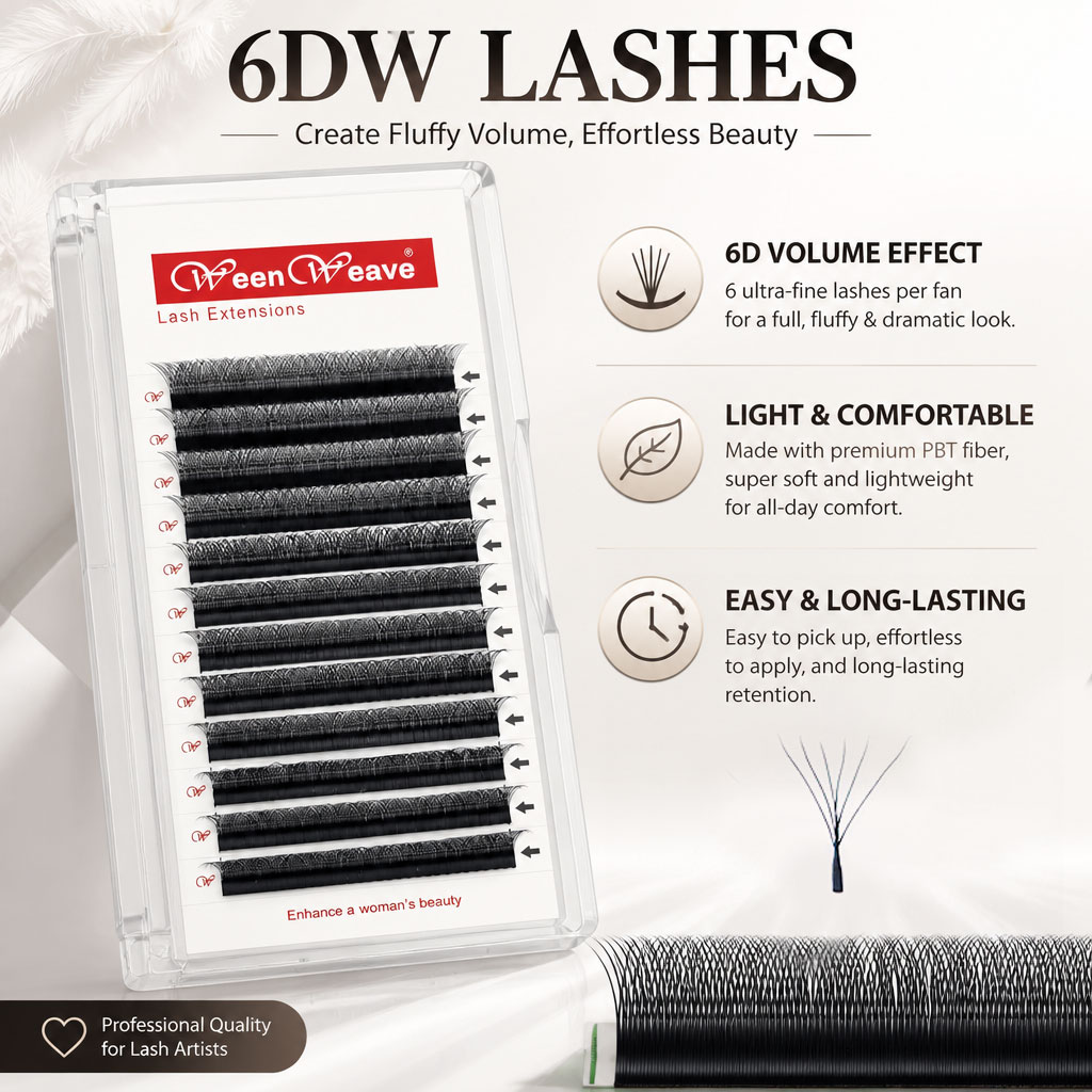 WeenWeave 6D W Style Eyelash E - Eyelash Extension Logo recension och pris