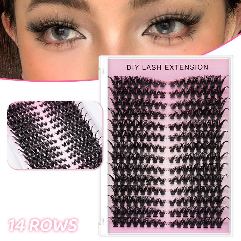【M】14 Rows DIY Lashes Extensio - Eyelash Extension Or Extensions recension och pris