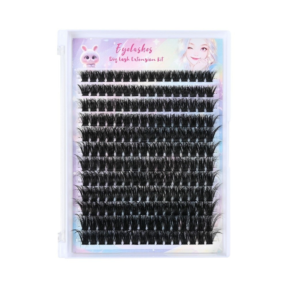 Natural Look False Eyelashes B - Eyelash Extension Cluster recension och pris