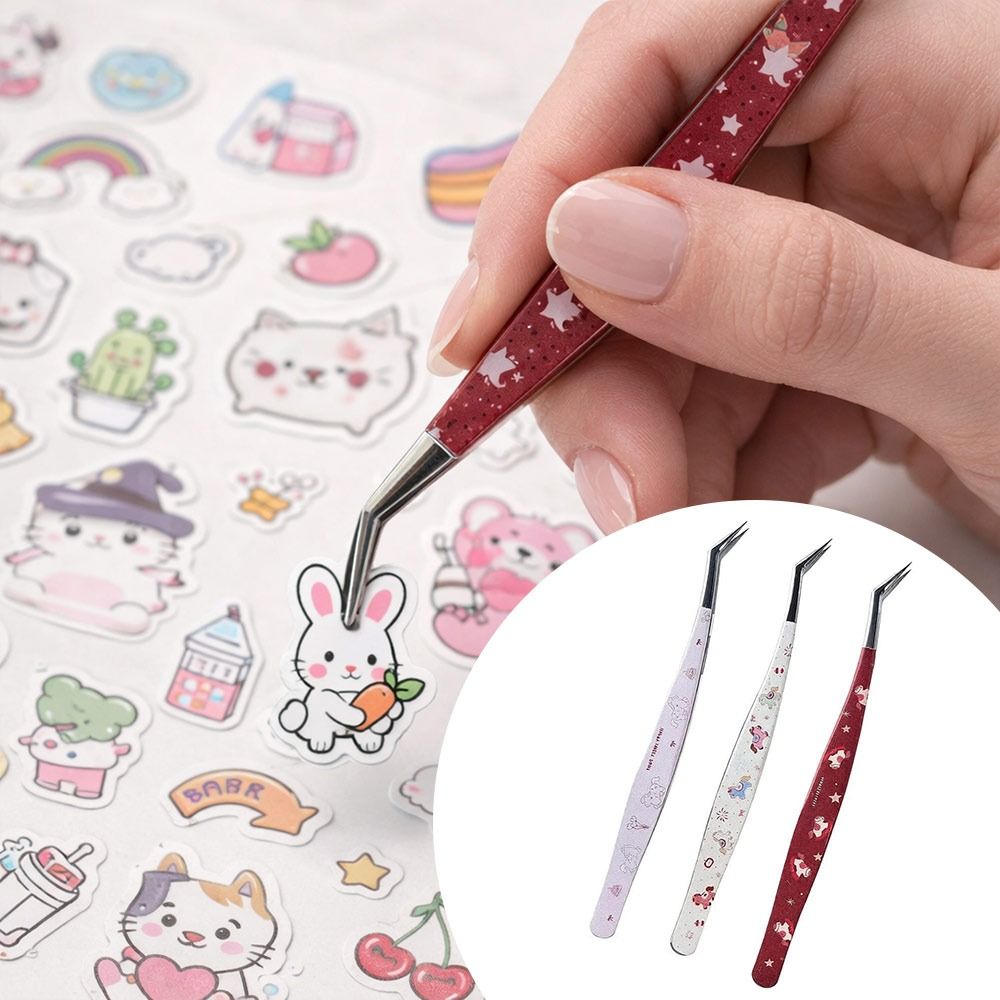 Stainless Steel Curved Sticker - Lash Mapping Sticker recension och pris