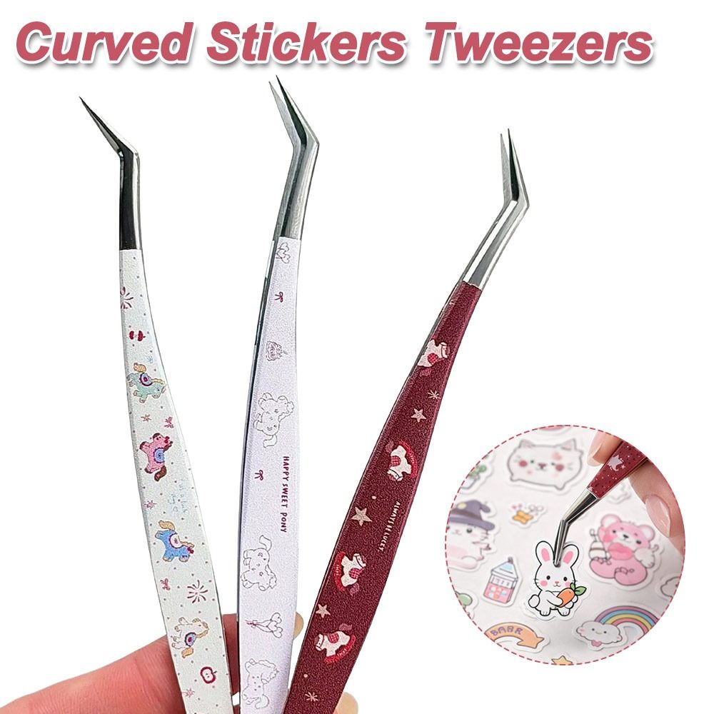 Stainless Steel Curved Sticker - Lash Mapping Sticker recension och pris