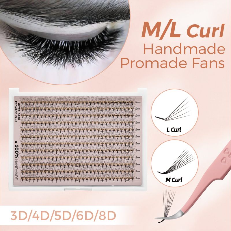 360/600 Bouquet Eyelashes L Cu - Eyelash Extension Or Extensions recension och pris