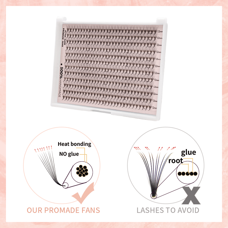 360/600 Bouquet Eyelashes L Cu - Eyelash Extension Or Extensions recension och pris