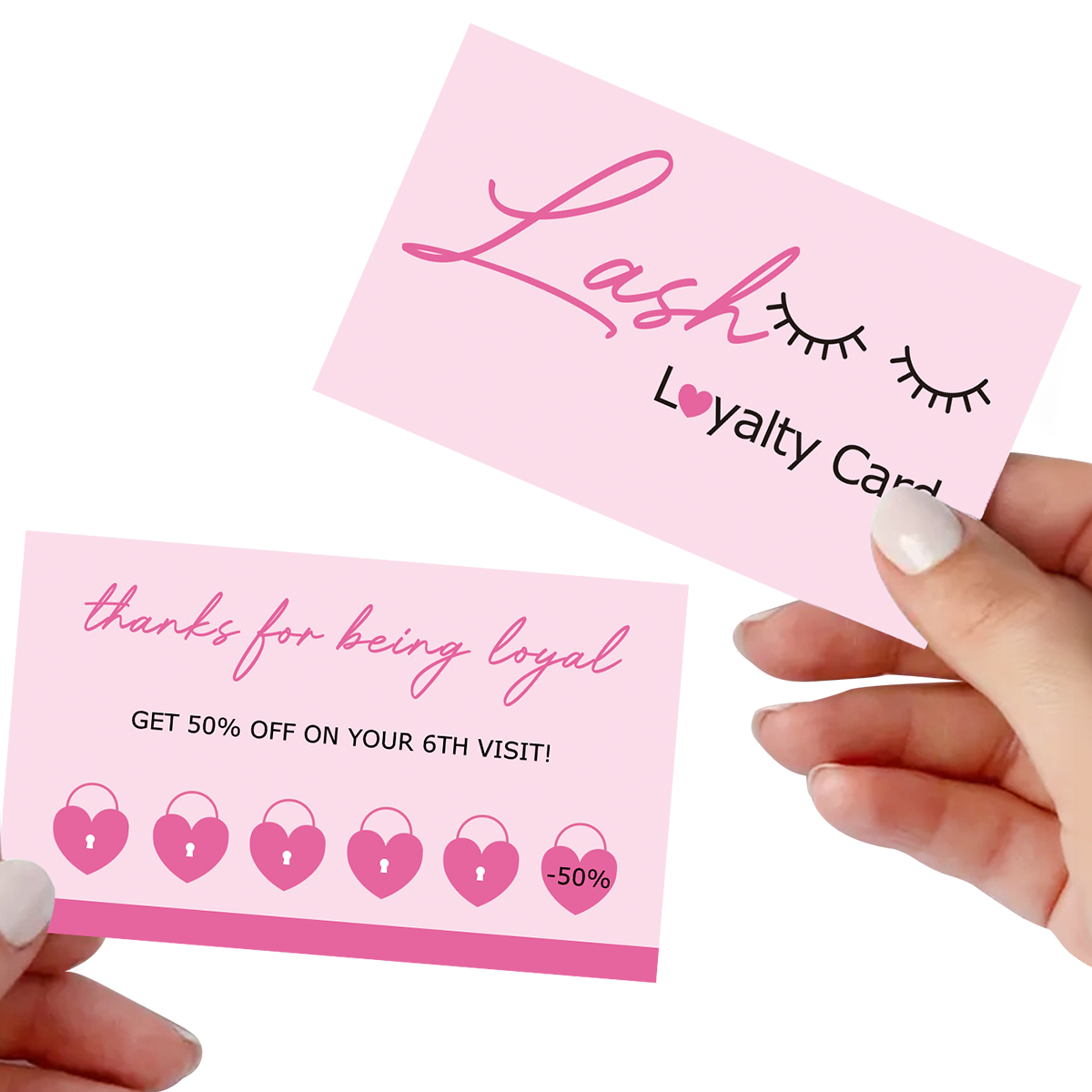 50Pcs/lot Marble Eyelash After - Lash Mapping Sticker recension och pris