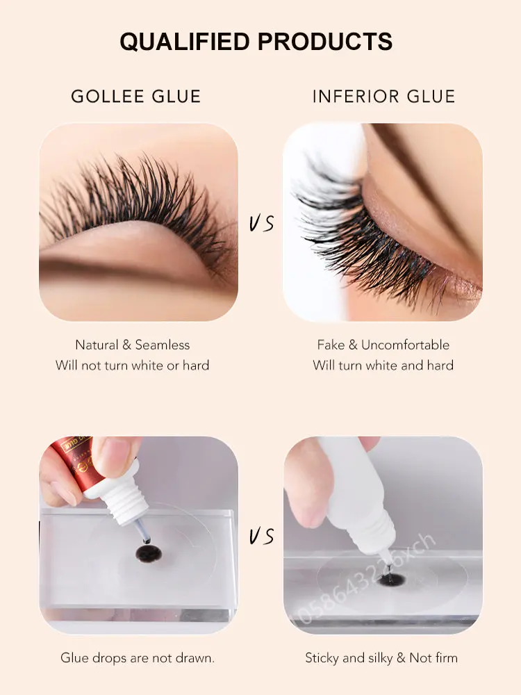 Gollee Transparent Eyelash Ext - Eyelash Extension Or Extensions recension och pris