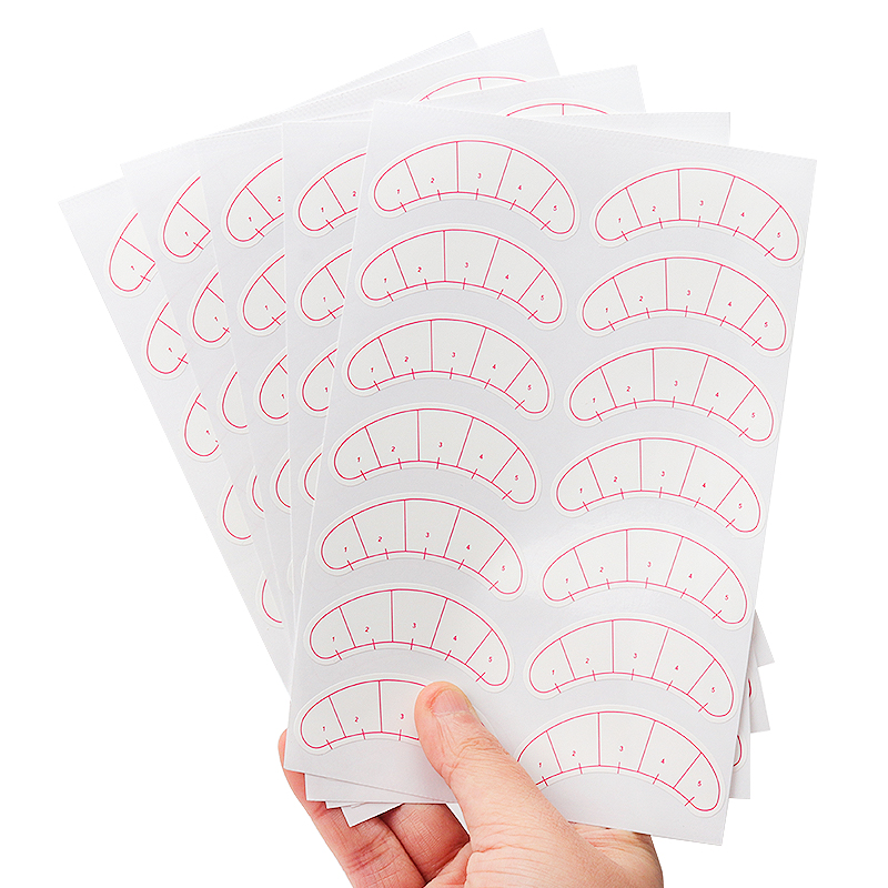 70 Pairs Eyelash Mapping Stick - Lash Mapping Sticker recension och pris
