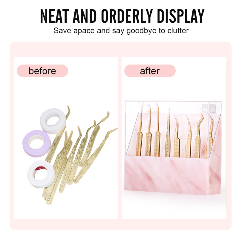 NATUHANA 8 Slots Acrylic Eyela - Eyelash Extension Salon recension och pris