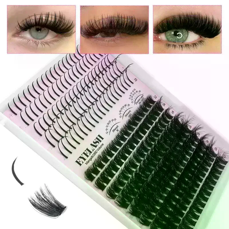 Lash Clusters Kit Lash Spikes  - Eyelash Extension Cluster recension och pris
