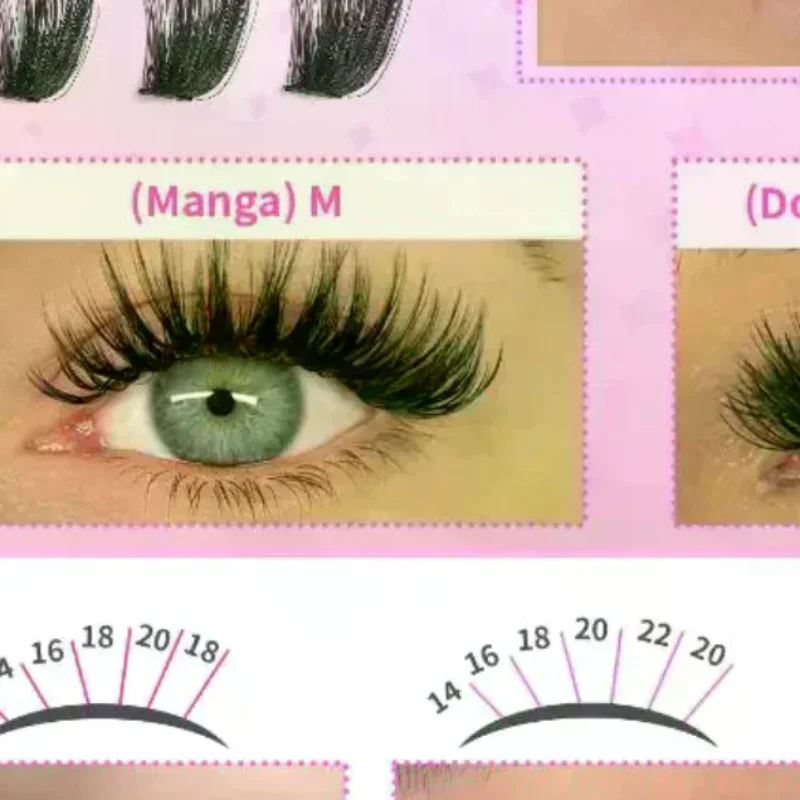 Lash Clusters Kit Lash Spikes  - Eyelash Extension Cluster recension och pris