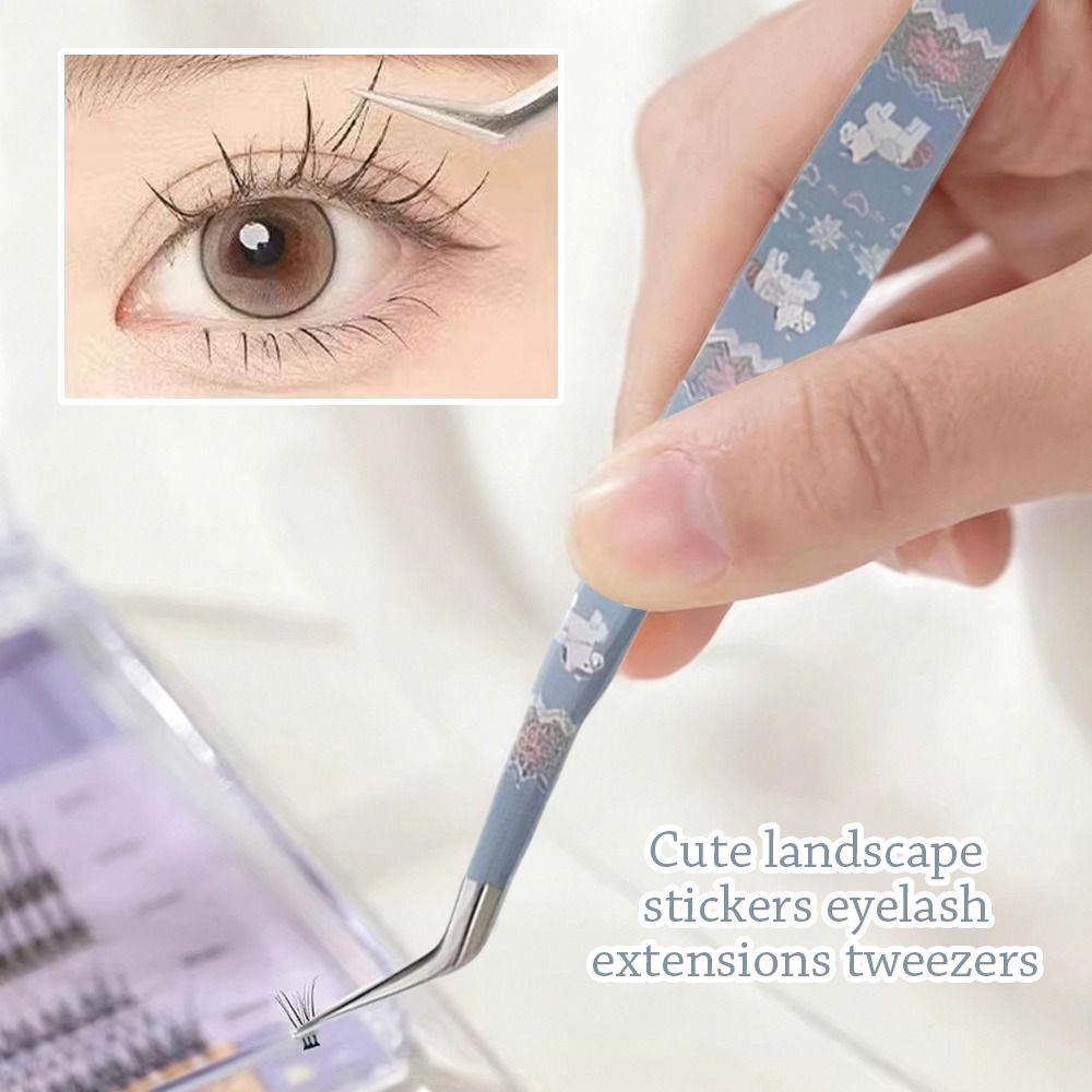 Stainless Steel Curved Sticker - Lash Mapping Sticker recension och pris