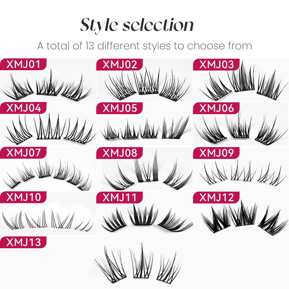 Yelix Multi-Style DIY Self Adh - Eyelash Extension Cluster recension och pris