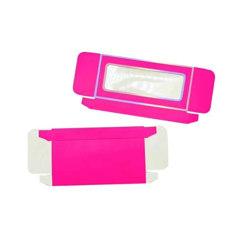 Custom Logo Pink Eyelash Box｜E - Eyelash Extension Logo recension och pris