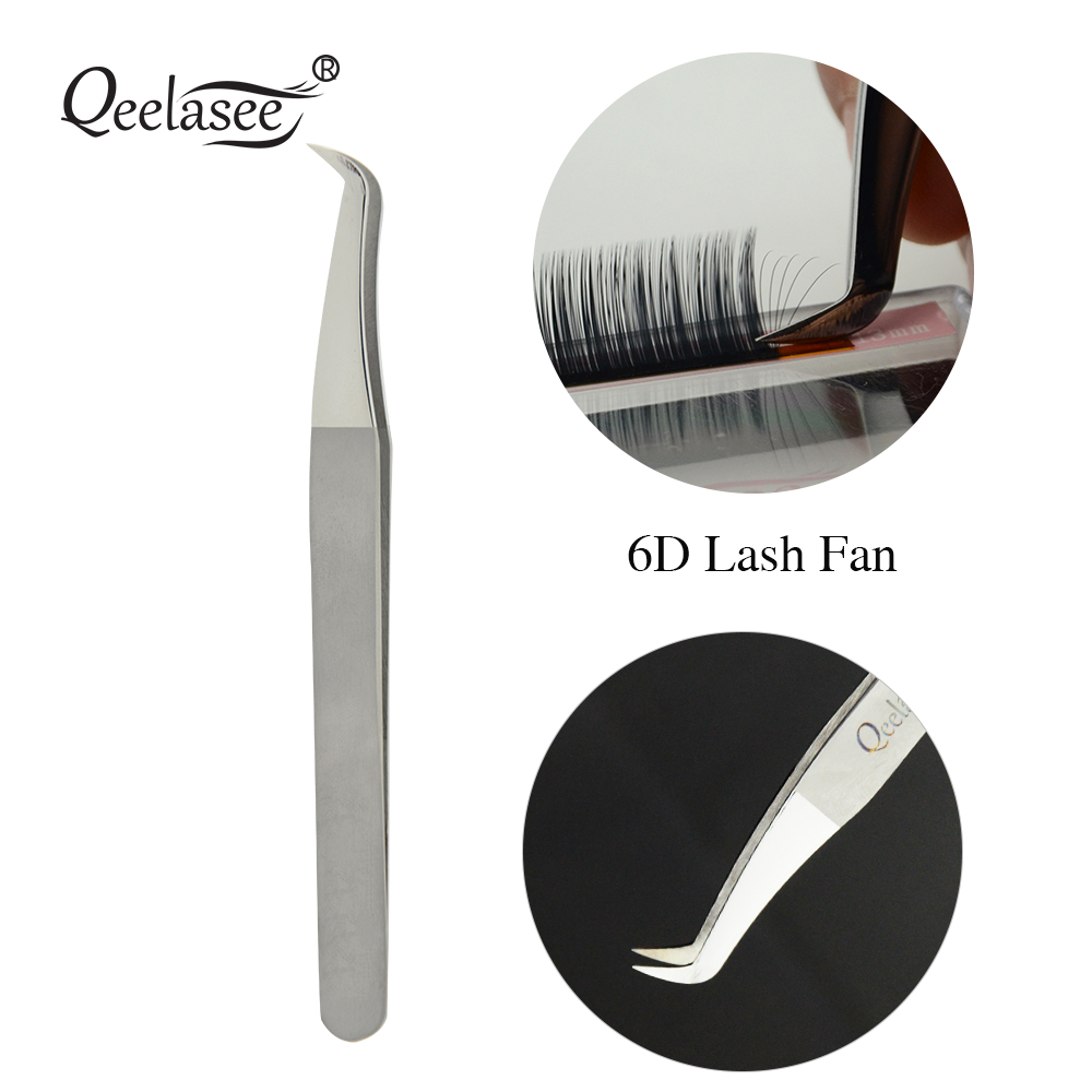 Qeelasee AS09 Stainless Steel  - Eyelash Extension Logo recension och pris