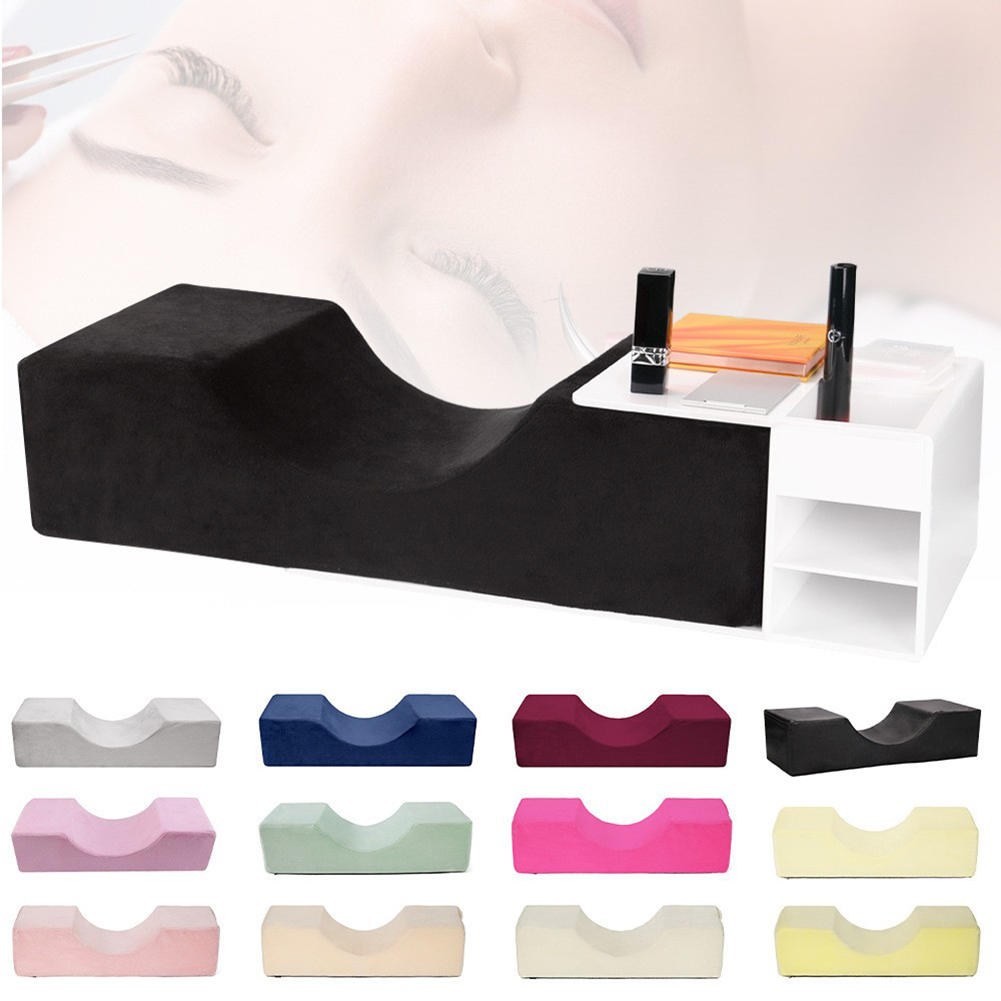 Lash Pillow Neck U-Support Sof - Lash Mapping Sticker recension och pris