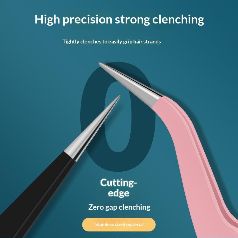 Precision Lash Tweezers Stainl - Eyelash Extension Or Extensions recension och pris