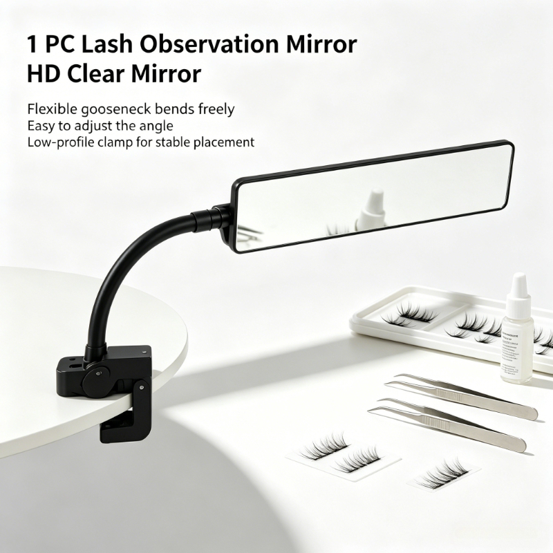 3PCS HD Eyelash Extension Mirr - Eyelash Extension Salon recension och pris