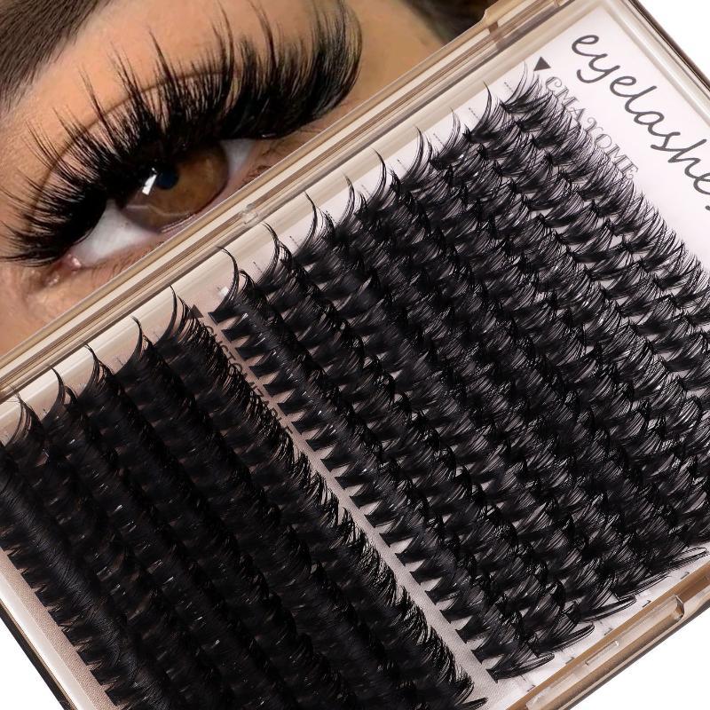 10D-100D 3D False Eyelash Kit  - Eyelash Extension Cluster recension och pris